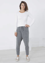 Load image into Gallery viewer, Stretch Tee in Milk